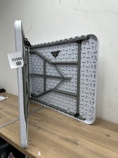 Harbour Housewares Rectangle Folding Heavy Duty Trestle Table - 180cm (1.8m) (6f