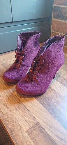 Joe brown burgundy heeled - joe,