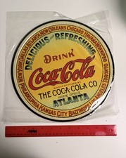 Coca Cola Round Metal Wall