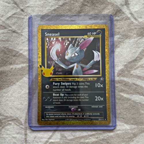 Pokemon tcg sneasel - pokemon, (25/111)