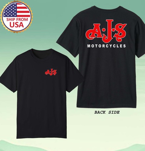 Ajs motorcycles men black - motorcycles, men's