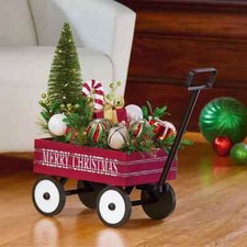 23 Inch Indoor Christmas Wagon