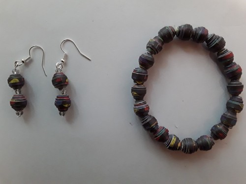 Handmade paper jewellery - handmade,