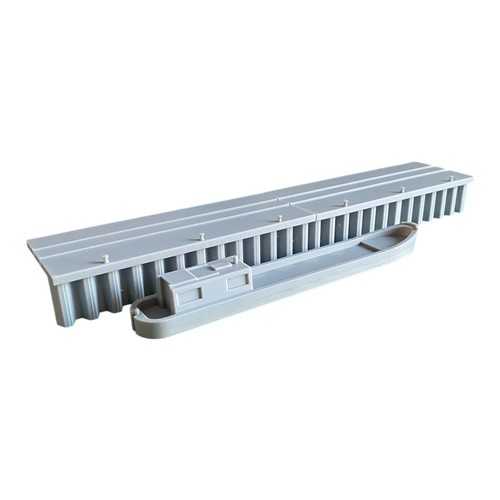 Gauge harbour wall 76 - harbour, 1:76