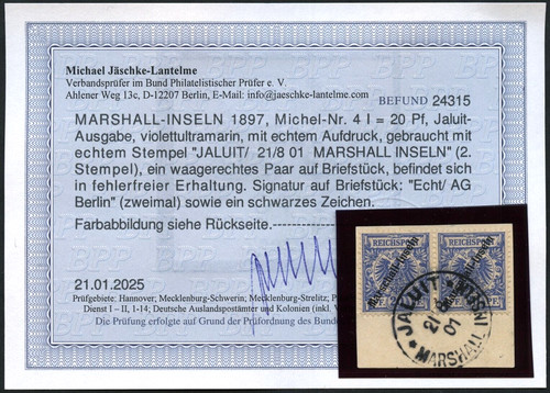 Marshall islands 1897 michel - marshall, 4