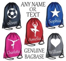 Drawstring Bag Boys Girls Pump