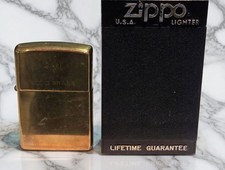 Zippo Solid Brass Pocket