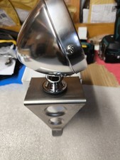 Classic Mini stainless steel Mirror Mounts Race Pair Including Mirrors