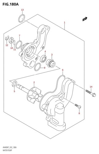 Suzuki genuine bolt - genuine, k6