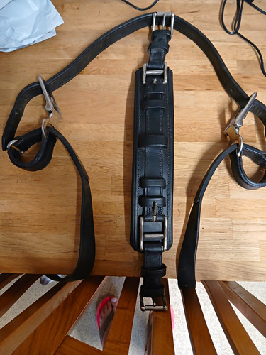 Ideal leather horse tilbury - ideal,