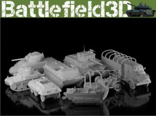 Ww2 vehicles 72 - 1/72, (20mm)
