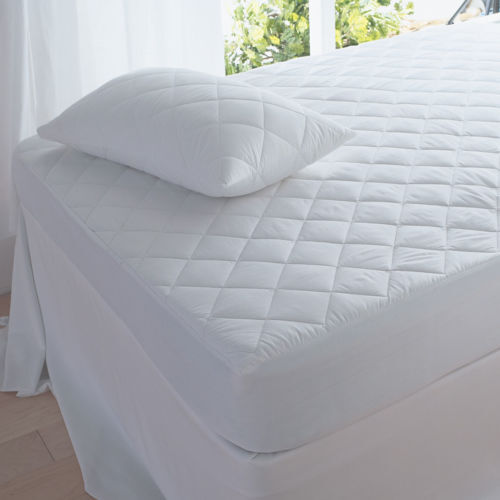 Quilted mattress protector - mattress,