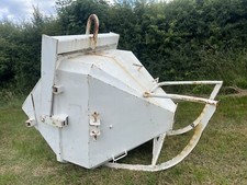 Large Hopper Skip Lifting Mortar Concrete Feeder £400+vat Storage Silo Grain Etc