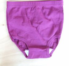 Girls age 6-8yrs school gym knickers panties PE sports everyday briefs Maroon