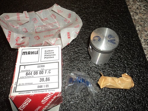 Mahle pistons 86 for - c, 39.86