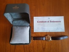 18ct Omega constellation 1960 in perfect condition with authenticity cert