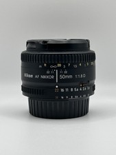 Nikon AF Nikkor 50mm f/1.8 D Auto Focus Prime Lens * Fully Working & Excellent