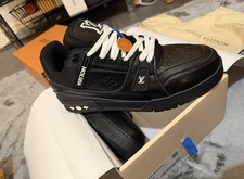 Lv Black And White Shoes