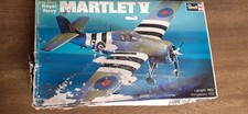 Revell 1/32 Royal Navy Martlet FAA damaged box BUILDERS vintage kit ! Airfix