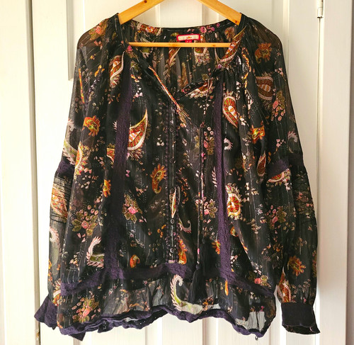 Joe browns black sheer - browns, chiffon