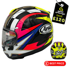 Arai RX-7V Evo  Motorcycle Motorbike Road Race Helmet Schwantz 30th Anniversary