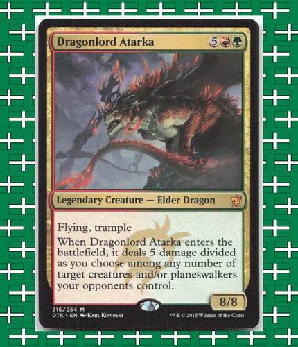 Dragonlord atarka mtg - dragonlord,