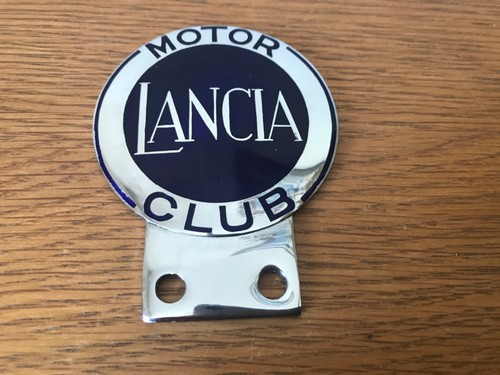 Lancia motor club badge - lancia,
