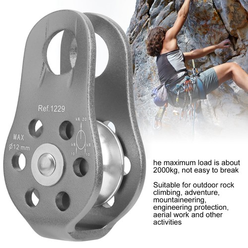 Small fixed rope pulley - small,