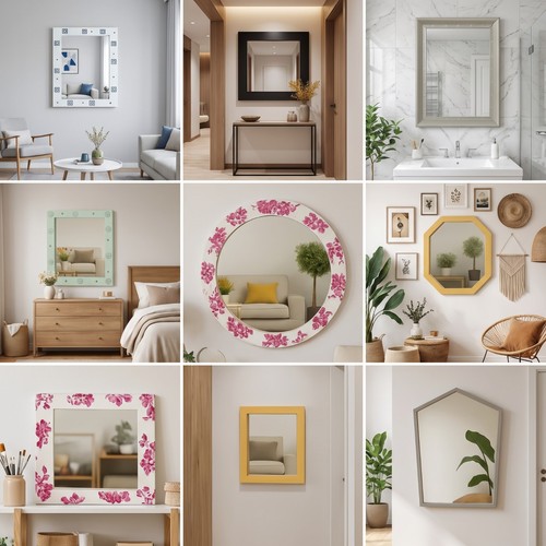 Bathroom wall mounted - wall, mirror