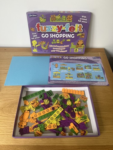 Fuzzy felt shopping picture - go,