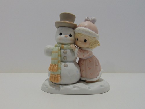 Precious moments snow man like - man,