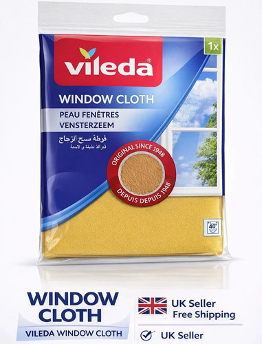Vileda window cloth - cloth, &