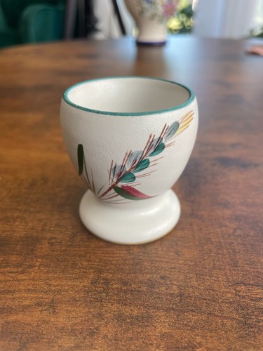 Vintage denby greenwheat egg - vintage,
