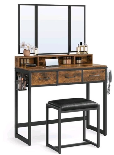Vasagle dressing table with - table,