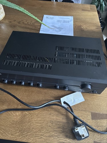 Toa amplifier 2060 - toa, a-2060