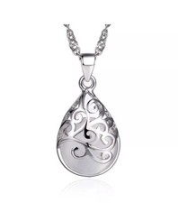 925 sterling silver moonstone - silver,