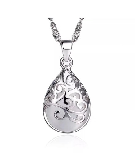 925 sterling silver moonstone - silver,