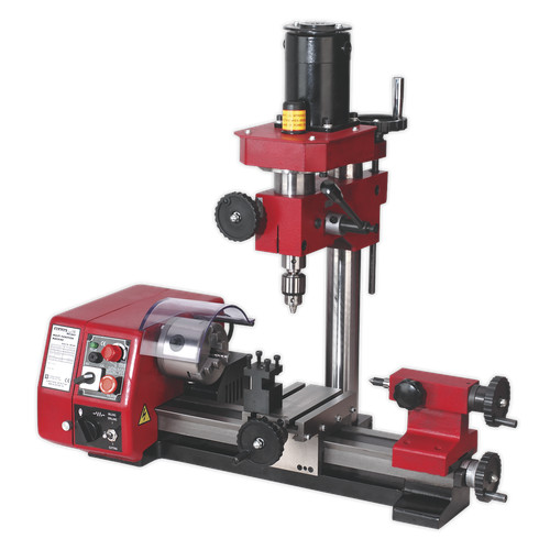 Sealey mini lathe drilling - sealey,