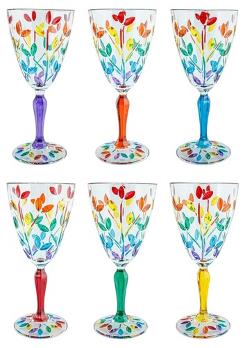 Set six murano - set,