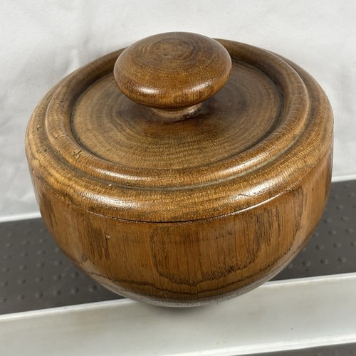 Hand turned oak - hand,