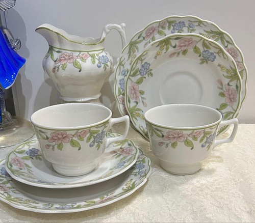 Royal doulton sudbury 7pc tea - sudbury,