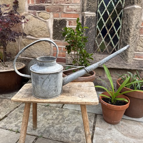 Vintage galvanized watering - vintage,
