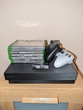 Microsoft Xbox One X 1TB Project Scorpio  Console Bundle Fully Tested. Free Post