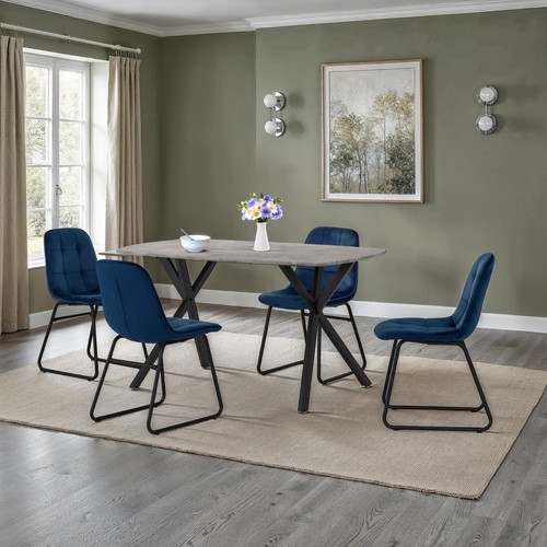 Athens dining set concrete - athens,
