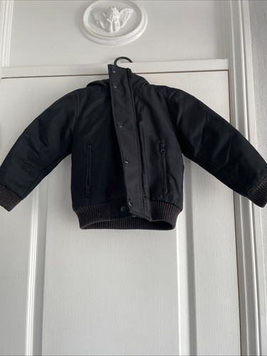 Next boys black hooded - black, jacket