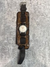 Vintage Medana Military Style Vibrax Swiss Made Watch -UNTESTED/spares/repairs