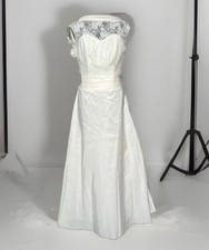 New Berketex  E F 143 0 8 9  Ivory Wedding Dress Size  12