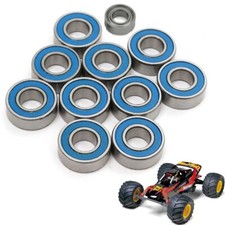 TAMIYA Mad Bull Complete Bearing Upgrade Kit - 10 Bearings - Hop Up Upgrade Kit