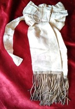 Antique silk french - antique, jabot.