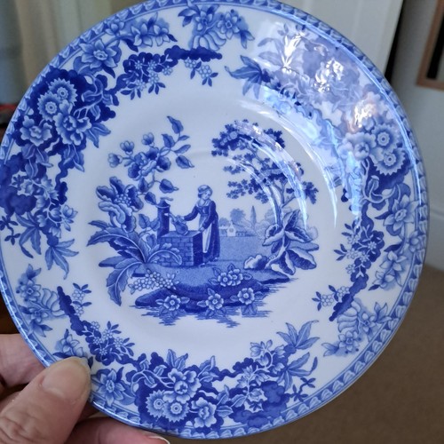 Spode miniature dinner - , plate